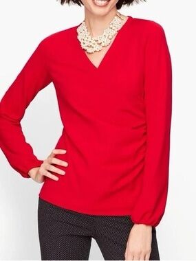 Talbots Wrap Top